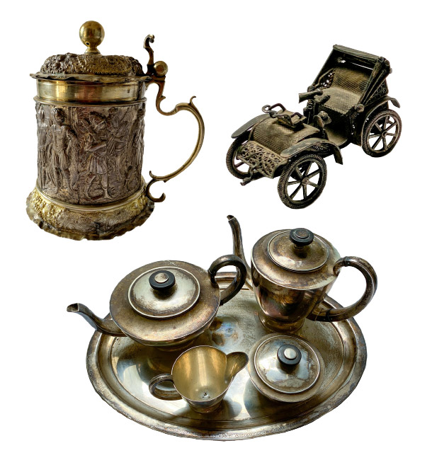 Ankauf Tafelsilber Kerzenleuchter Russisches Silber in Bad Homburg