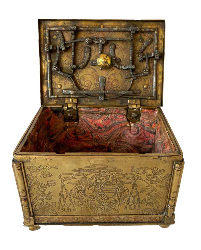 Kästchen des fürstlichen Erzbischofs in Salzburg von 1612–1619 in Bad Homburg